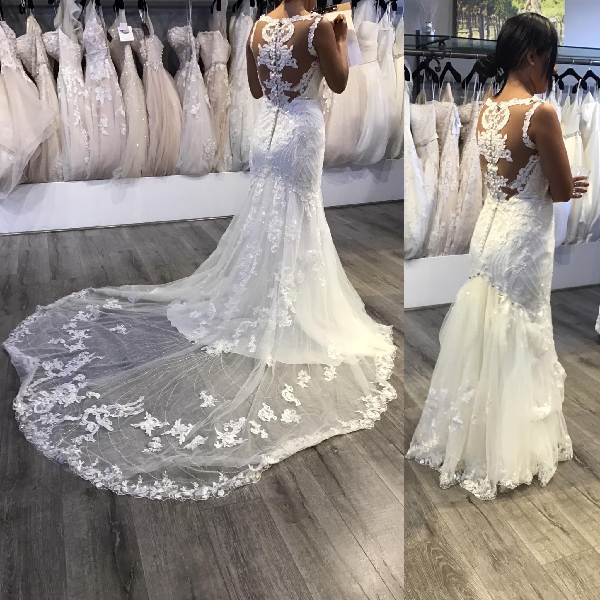 Tyla's Bride, a bridal shop with amazing affordable wedding gowns ready to try on. Book your fitting today and find your perfect dress.